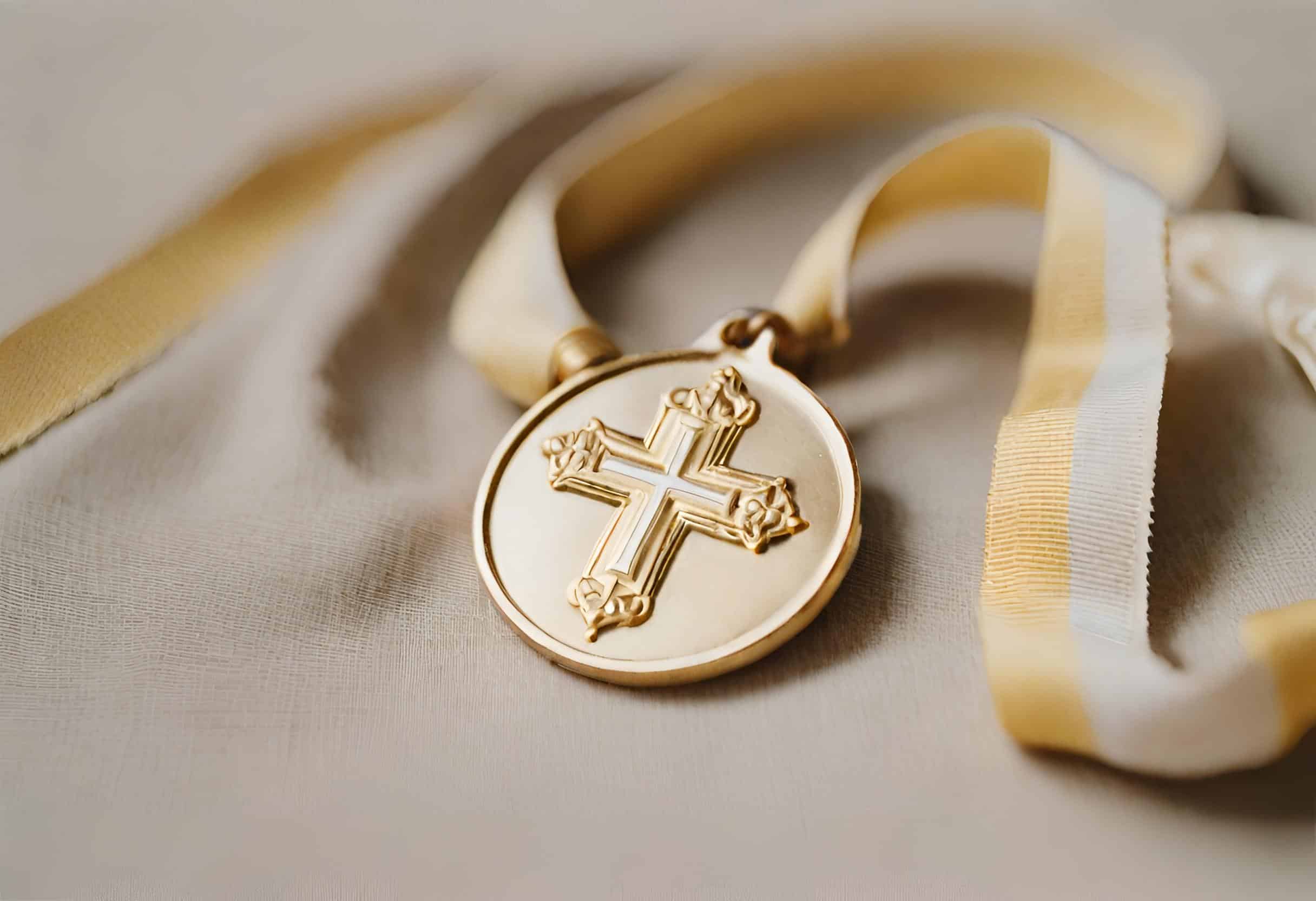 Trouvez la médaille idéale pour un baptême de garçon. Un cadeau spirituel et mémorable pour marquer cette occasion spéciale.